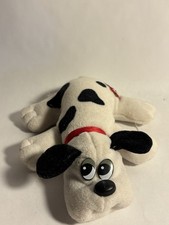 1986 Pound Puppies Dalmatian Plush Stuffed Animal 8 Vintage Tonka White Spots
