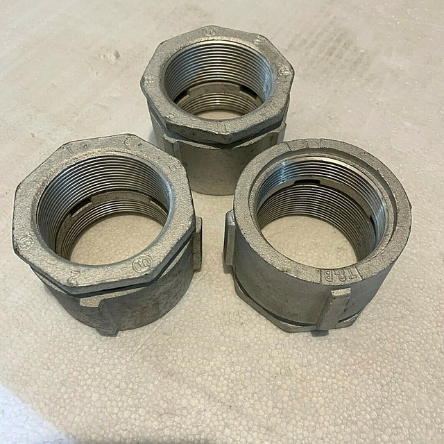 QTY 3 NEW THOMAS & BETTS 680AL 2" ERICKSON COUPLING 2 inch T&B aluminum