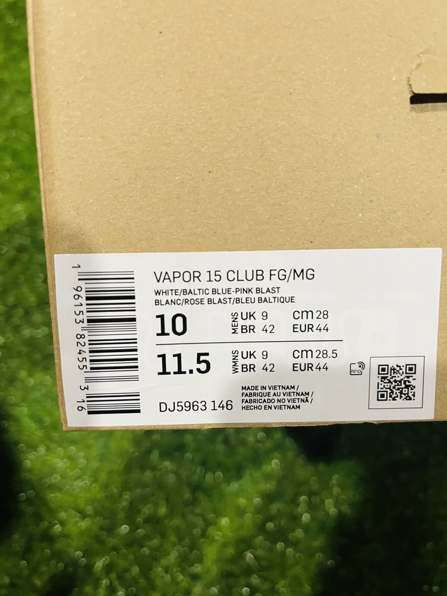 Size 10 - Nike Mercurial Vapor 15 Club MG Blast Pack for sale