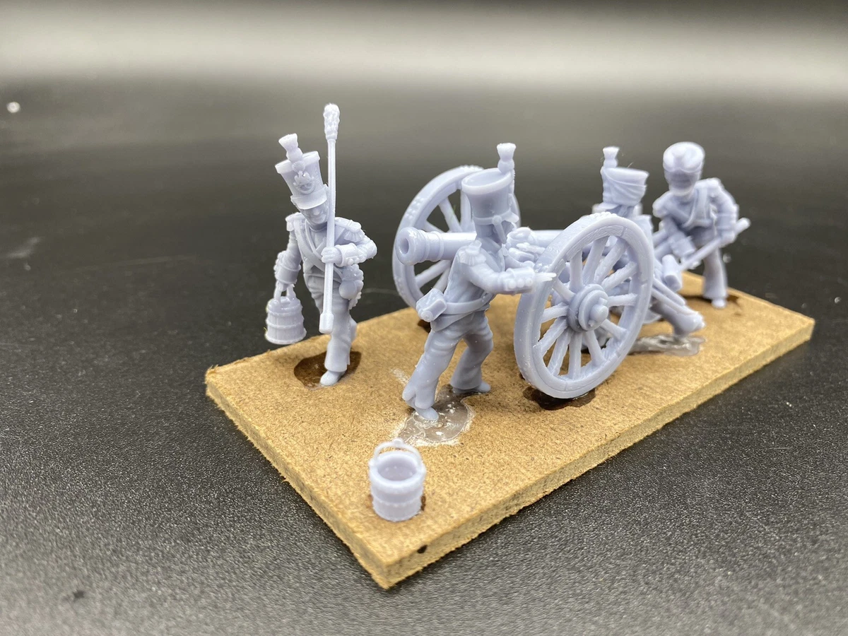 28mm, 3D Printed, Napoleonic, French 1815 Line Artillery, Black Powder (A)  | eBay