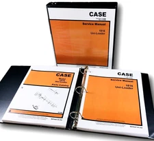 Case 1816 Uni Loader Skid Steer Service Manual Parts Catalog Repair Shop Book