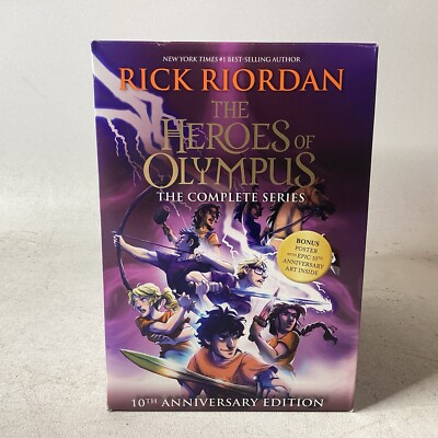 The Heroes of Olympus Paperback Box Set (10th Anniversary Edition