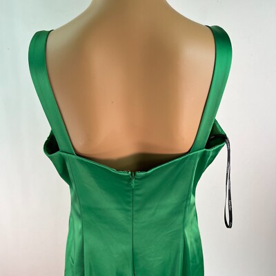 calvin klein green pleated dress Vibrant Green