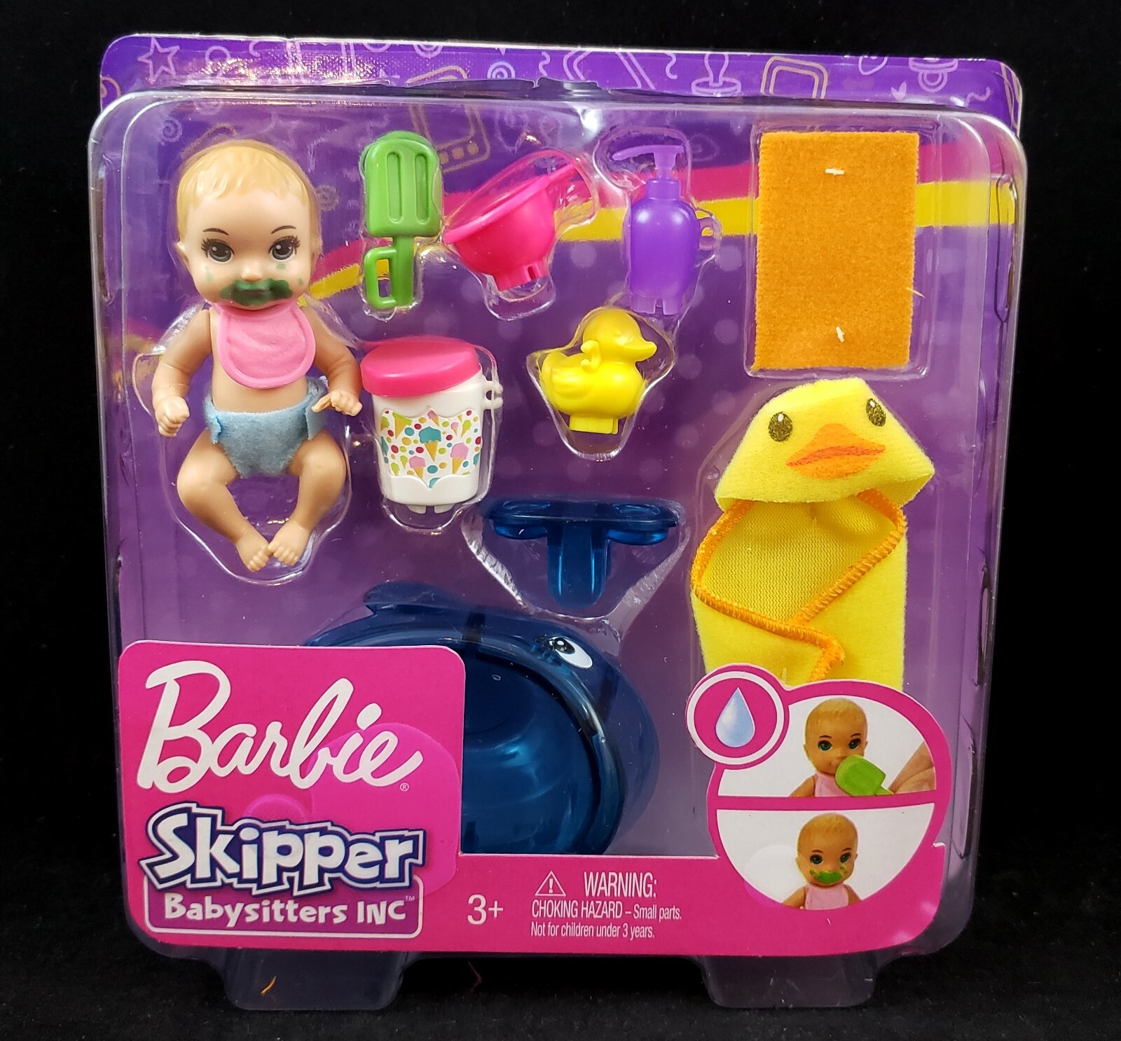 barbie skipper babysitter bath