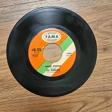 Los Humildes – Amor Eterno Discos Fama 1973 F-350 Single 45 7" Latin VG+/VG+