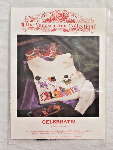 The Vanessa-Ann Collection Celebrate! Bild Kreuzstich Set Sweatshirt 1992 - Bild 24 von 24
