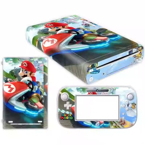 Soft Cartoon 219 Skin Sticker Cover Console & Controller for Nintendo Wii U - Picture 29 of 44