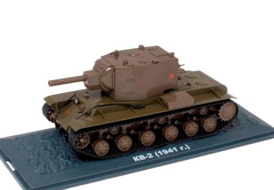 Soviet Heavy Tank KV-2  1941	TLB005 HACHETTE 1:43 New!