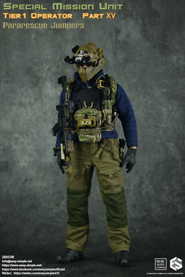 Easy&Simple 1/6 26053R SMU Tier1 Operator Part XV Pararescue