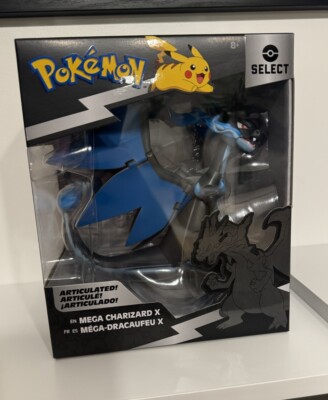 Pokémon Select Mega Charizard X 6” Collector's Figure by Jazwares