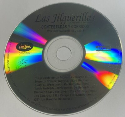 Las Jiguerillas: Contestadas Y Corridos CD (1993, Cosmos Records) DISC ONLY! MX