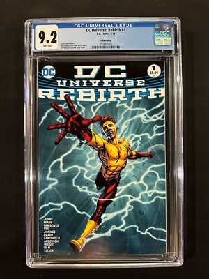 DC Universe: Rebirth #1 CGC 9.2 (2016) - Third Printing | eBay