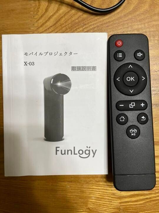 FunLogy X-03 Portable Projector Black *USED* from Japan | eBay