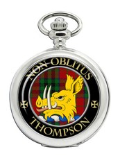 Thompson Mactavish Scottish Clan Pocket Watch