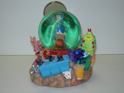 The Disney Store A BUG'S LIFE Musical Snow Globe Randy Newman Flik