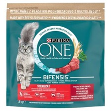 PURINA ONE STERILCAT TROCKENFUTTER MIT RIND 1...