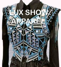 Western Show Bolero Showmanship Bolero with Shirt Horsemanship Bolero Shirt