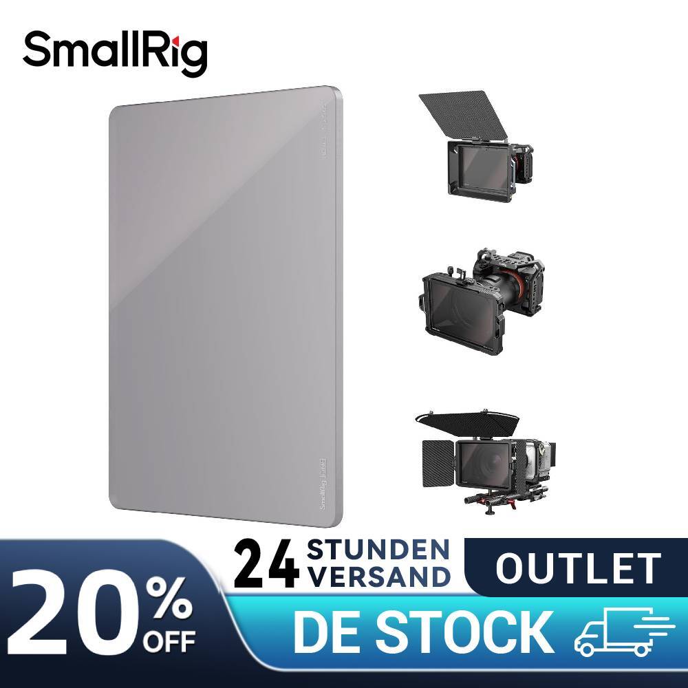 SmallRig 4 x 5.65 ND 0.3 (1 Stop) Filter ND Filter for Matte Box -Outlet