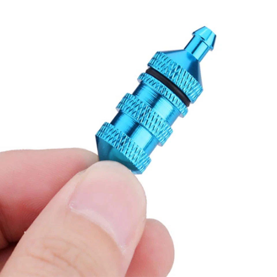 For HSP 1/8 1/10 RC Model Car Aluminum Alloy Oil Nitro Fuel Filter Upgrade Parts - Image 3 of 4