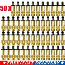 50pcs Misting Nozzle Gardening Watering Brass Spray Sprinkler Sprayer Adjustable