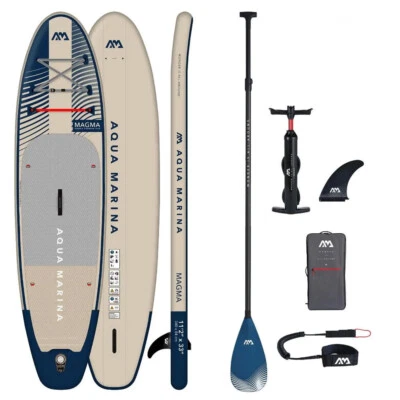 Aqua Marina Magma 11'2'' SUP Aufblasbares Stand Up Paddling Board Earth Wave