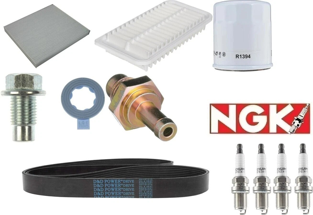 for Toyota Corolla/Matrix - Tune-Up Kit with MAGNETIC Oil Drain Plug