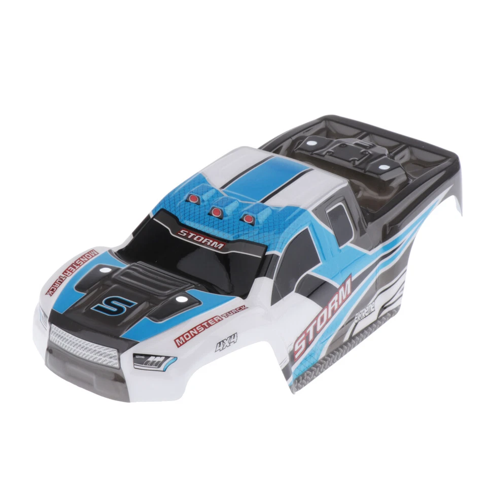 Carrozzeria RC 1/18 Scala 4WD Rc Ricambi Auto Accessori Auto 18311 Plastica Blu - Immagine 2 di 4