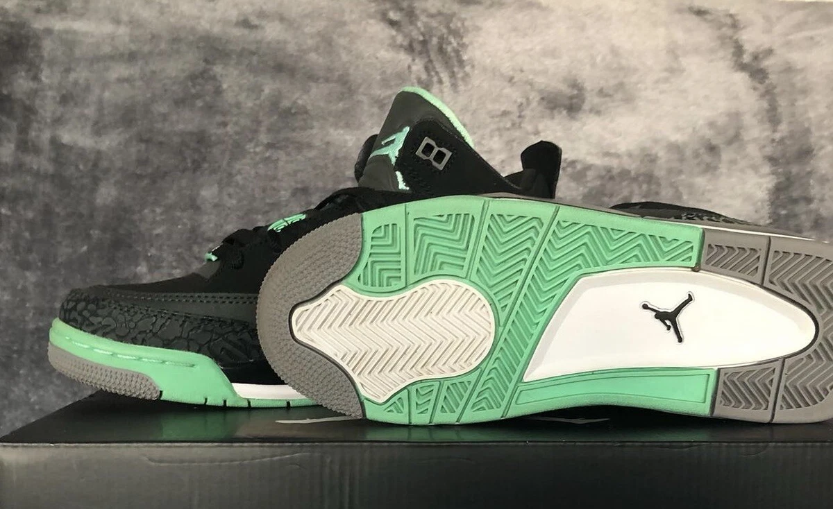 Air Jordan Son of Low Size 4.5 Black Green Glow eBay