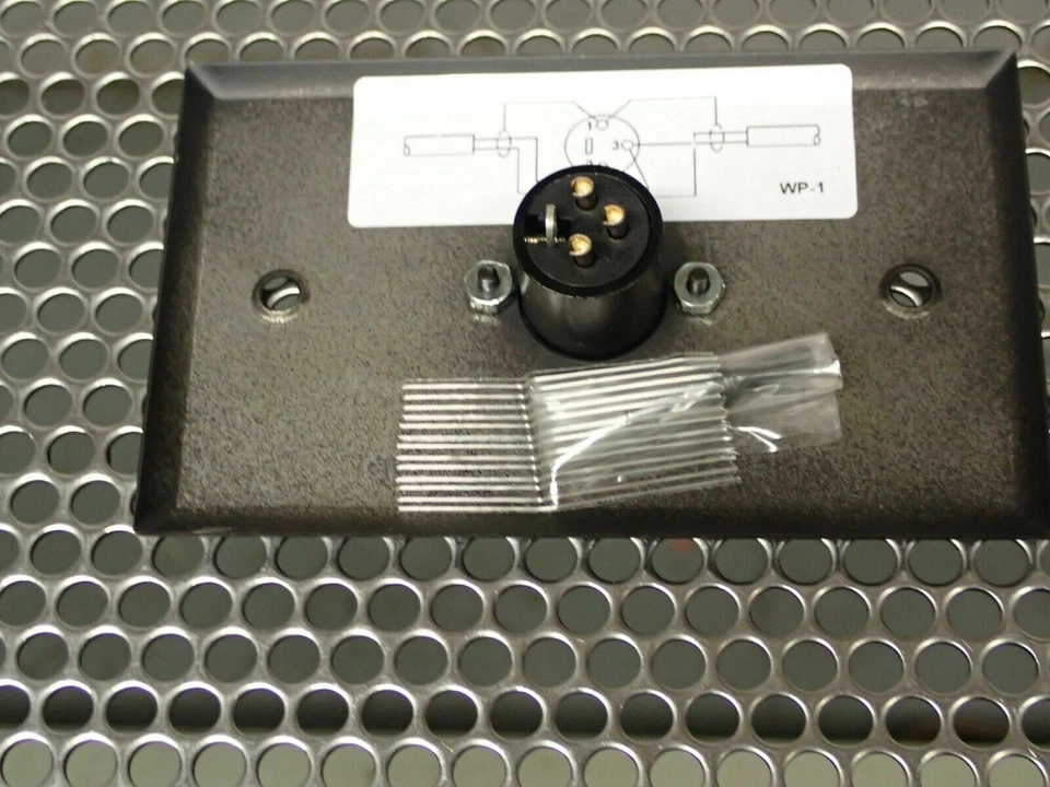 Placa de pared de un solo canal TELEX WP-1 96136-000 nuevo stock antiguo Foto 4 de 4