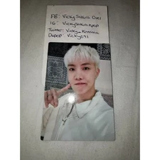 BTS Permission To Dance On Stage J-Hope Hobi Special Pack Mini Photocard 