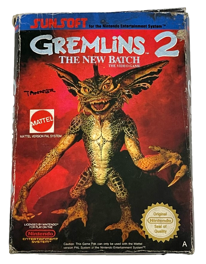 Gremlins 2 The New Batch Nintendo NES Boxed PAL *No Manual* | eBay