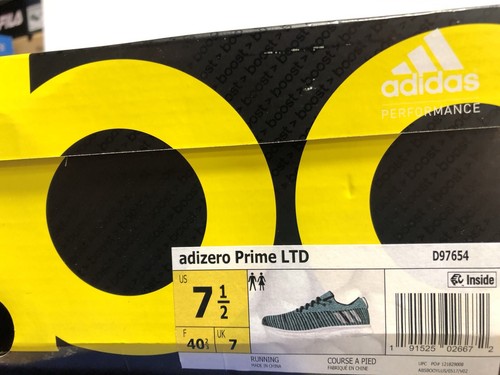 Adidas Womens Adizero Prime LTD Running Shoes Size M's7.5/Wo's 8.5 - Picture 6 of 6
