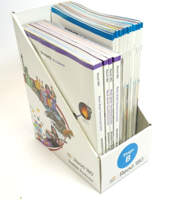HMH  Read 180 Teacher Bookcase stage B Grades 6-8 resource Guide kit 2023