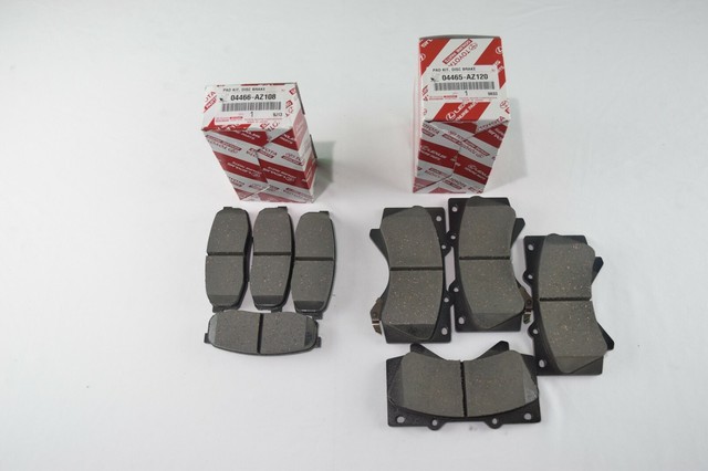 Genuine Toyota Tundra 2007-2018 Front and Rear OEM Brake Pads Kit | eBay