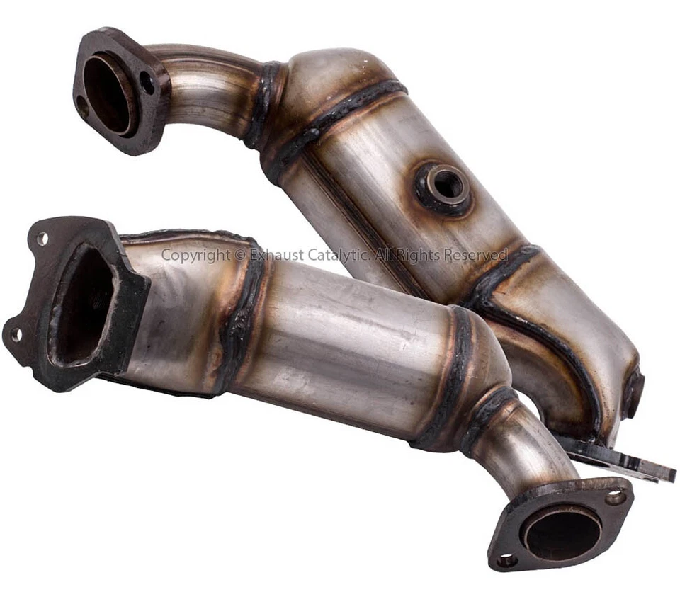 2012-2015 RAM C/V 3.6L Front Catalytic Converters 2 PIECES PAIR - Image 2 of 3