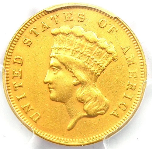 1883 Indian Princess Head Gold Dollar — photo from the most recent tracked eBay sale