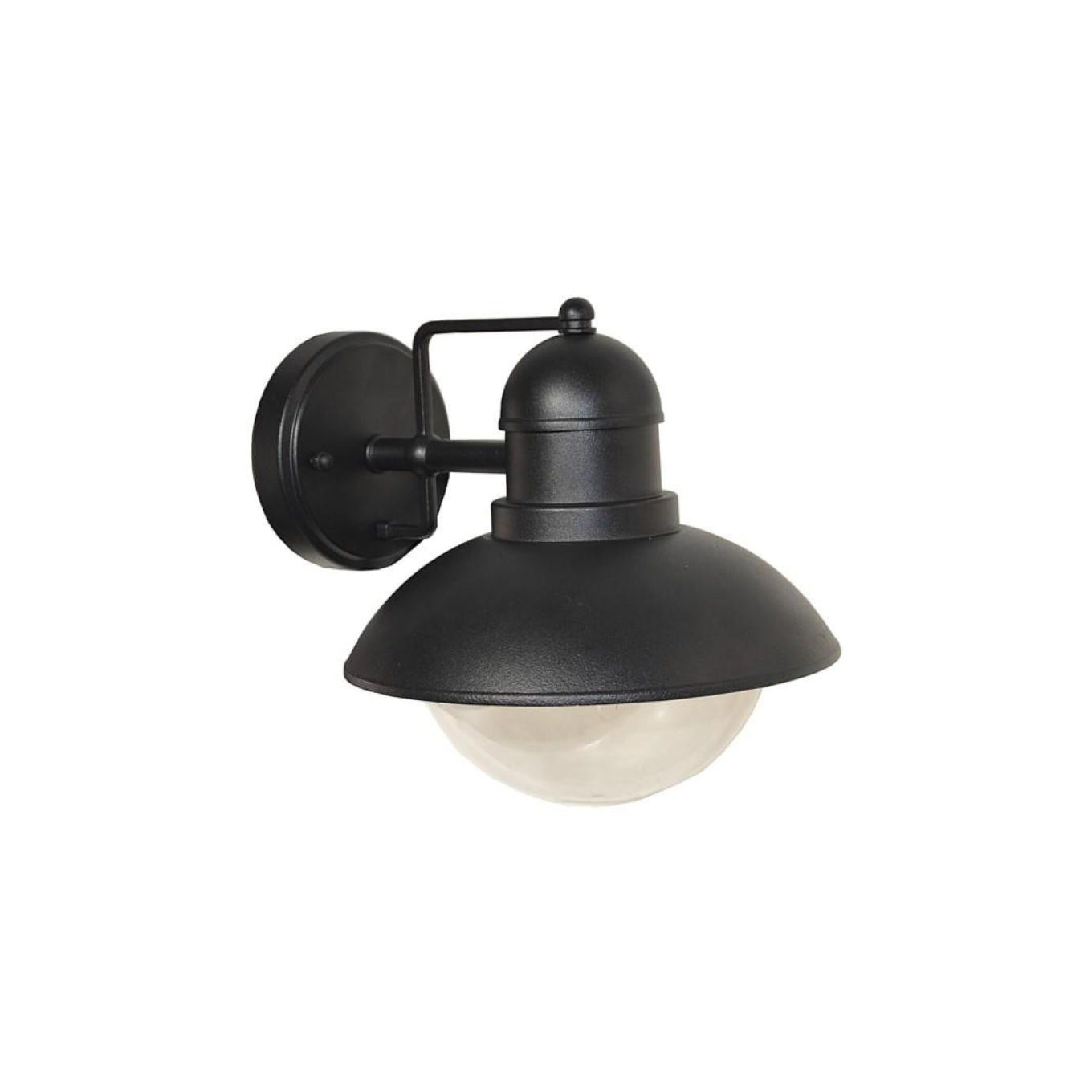 Facade socket Adda black E27 013583