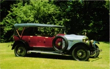 ANTIQUE Auto Car 1925 Minerva Type AB Phaeton Vintage Postcard