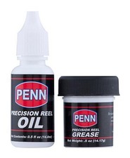 PENN Reel Oil and Lube Angler Combo Pack 1/2 Ounce Oil & 1/2 Ounce Grease NEW