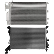 Radiator & AC Condenser Cooling Kit For Ford Focus 2008 2009 2010 2011