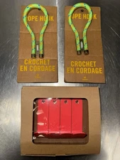 Urban Outfitters Home Decorative Lea Pink Wall Hook/Rope Green Metal Hooks 2017