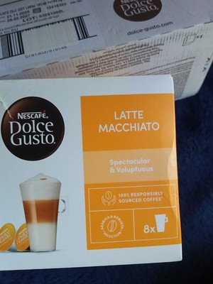 3 BOXES OF NESCAFE DOLCE GUSTO COFFEE PODS, Latte MACCHIATO