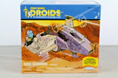 Vintage Star Wars Droids Side Gunner Vehicle Kenner 1985 MISB  RARE