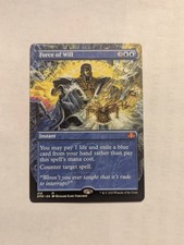Force of Will (Borderless) Dominaria Remastered Regular