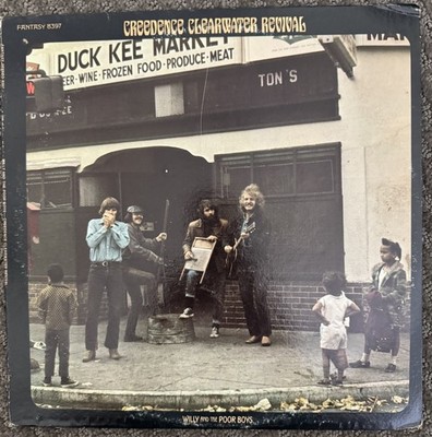 Creedence Clearwater Revival Willy And The Poor Boys LP Vinyl Record Fantasy8397