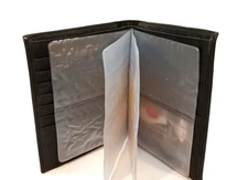 NEW unused ROLFS MEN'S WALLET bifold ATTACHE credit card slots & insert