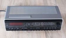 Radiowecker TELEFUNKEN "digitale electronic 500" Silber Uhr 80er Vintage (K)