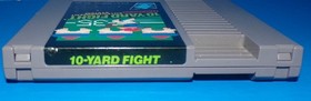10-Yard Fight Nintendo Entertainment 1985 NES Working Cartridge, Manual & Sleeve