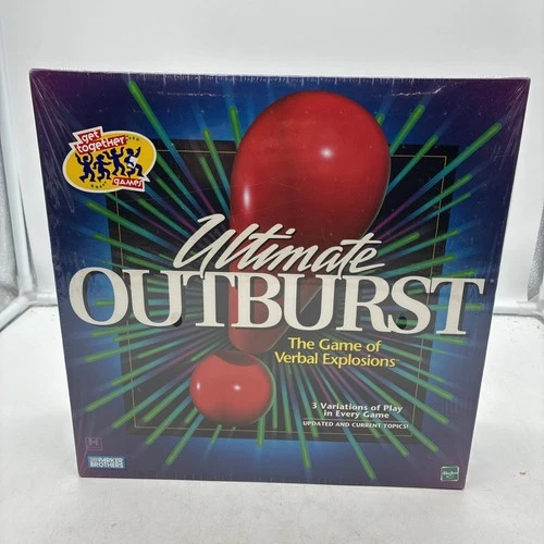 Vintage ULTIMATE OUTBURST Game Parker Brothers Hasbro 1999 Edition NEW SEALED