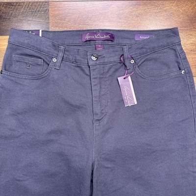 Gloria Vanderbilt Amanda Jeans 12 Average Twilight Classic Rise Tapered Leg New